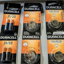 Duracell Mix Of Batteries $30obo