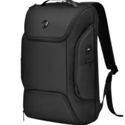  Traveler's Choice Backpack Black Breenon 19" Water-Repellent Laptop Pockets  