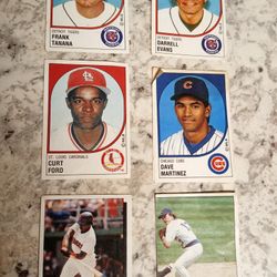 Peel Back Baseball Stickers 