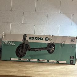 Gotrax Rival Adult Teen Electric Scooter 12 mile 15.5mph 250W - Black (Gotrax G3