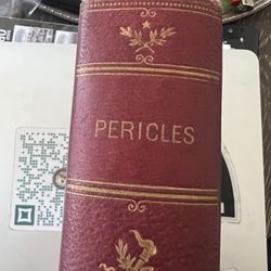 Pericles Heroes Of Nations Antique Book