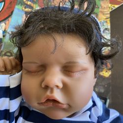 Jirachi Lifelike Reborn Baby Doll 18in Black American 