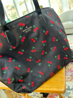 Kate Spade New York Cherry Print Nylon Tote