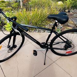 Infinity Boss. three Disk 7 Speed 700c Mens Hybrid Bike