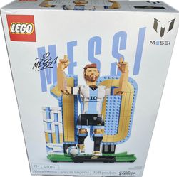 LEGO Editions Lionel Messi Soccer Legend 43015 Building Set 958 Pieces Seal Box
