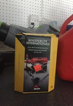 Camp stove multi fuel backpacking stove MSR