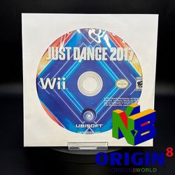 Just Dance 2017 Nintendo Wii Tested Authentic Great Condition Disc Only