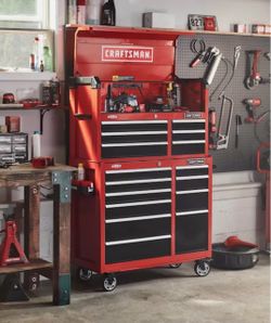 Craftsman S2000 41-in Metal Rolling Tool Storage Collection
