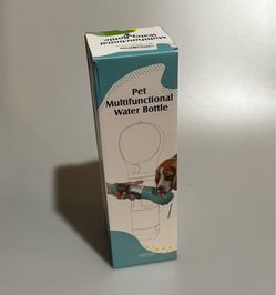 Travel water bottle for dogs