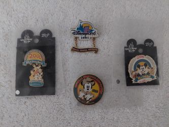 Disneyland Pins - All 4 One Price