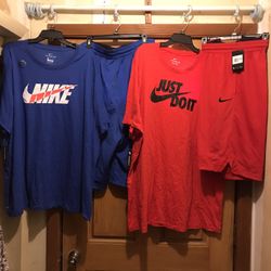 New Nike Mens Shorts And Shirt 4X