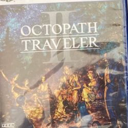 SQUARE ENIX OCTOPATH TRAVELER II 2 Rpg Game Case Ps5 Action Fantasy Final 2.5 D