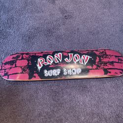 Ron Jon surf shop skate deck 7.25