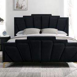 Ck. Bed Frame Mattress Sold Separately