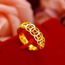 Chinese Feng Shui Coins Ring