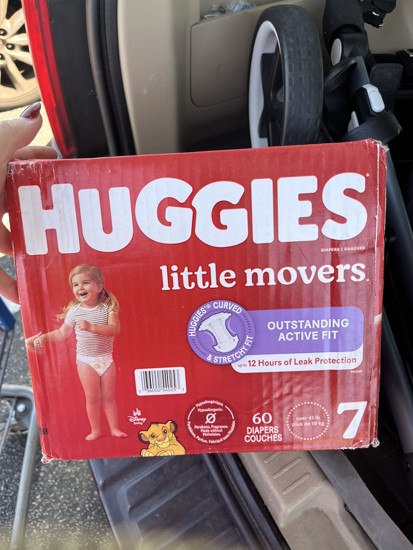 Huggies Size 7 Little Movers 2 Boxes Available