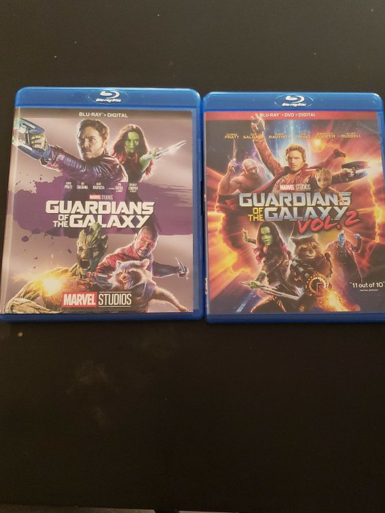Guardians Of The Galaxy 1 & 2