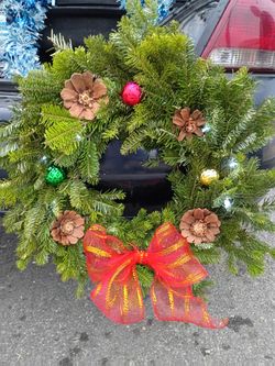 Fresh Handmade Christmas Wreaths For Sale
