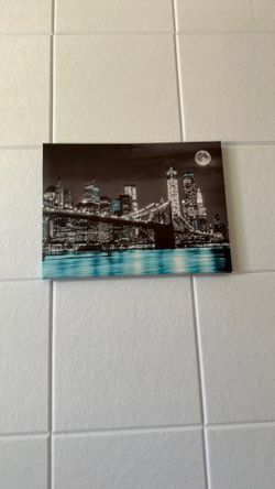 New York BrooklynBridge wall art
