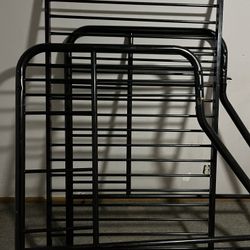 Bunkbed Metal Black 