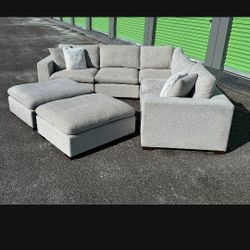 Couch With Ottoman