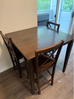Tall dining table