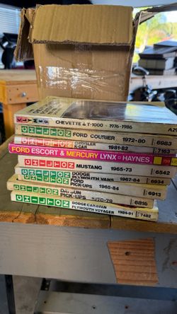 Vintage mechanic books