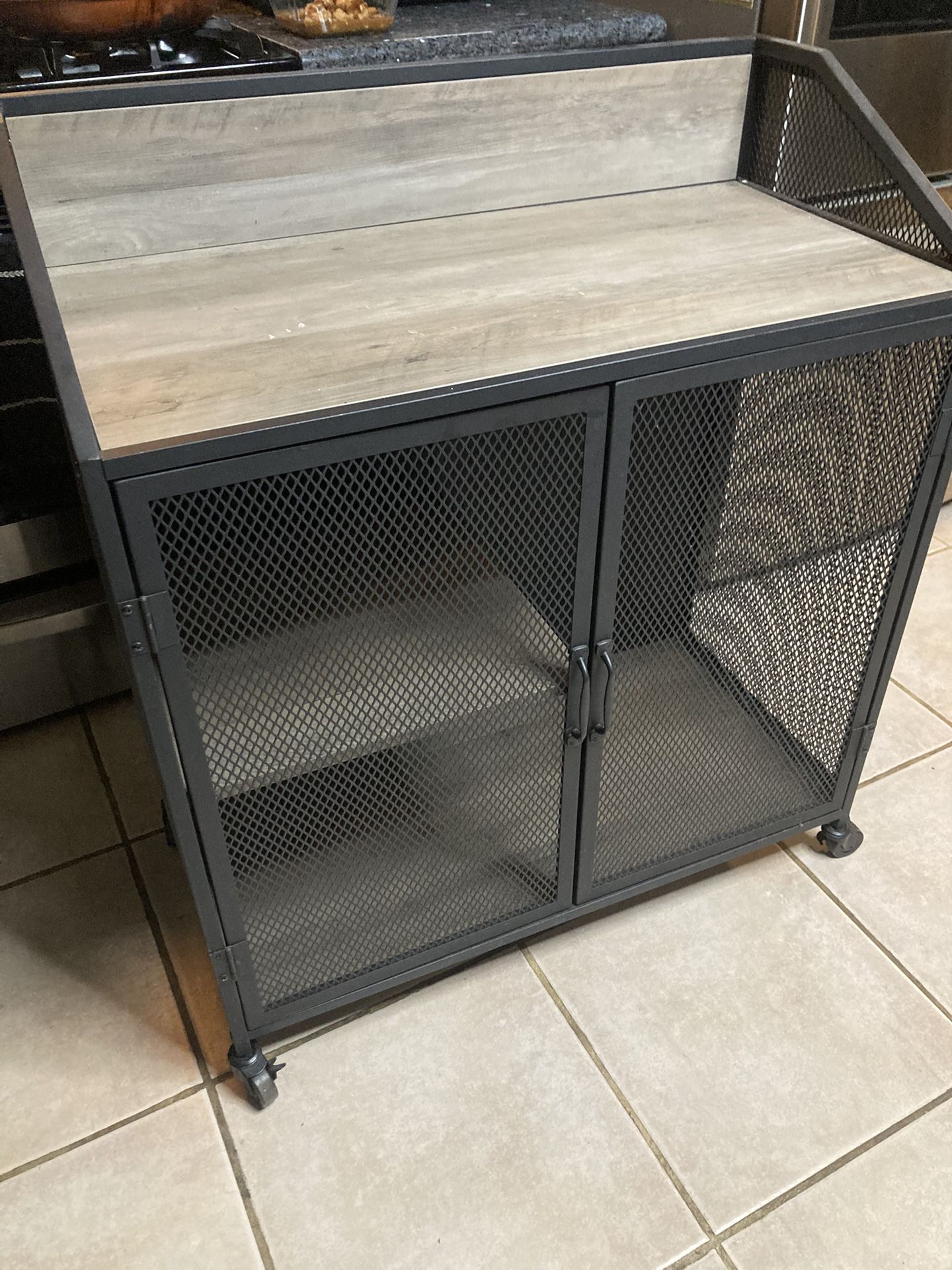 Bar Cabinet Kitchen Cart