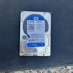 WD Blue 6TB Internal Hard Drive