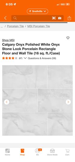 Safari Glacier 8 in. x 36 in. Porcelain Floor and Wall Tile (11.52 sq. ft. /Case)