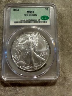 2023 $1 American Silver Eagle – CAC MS69
