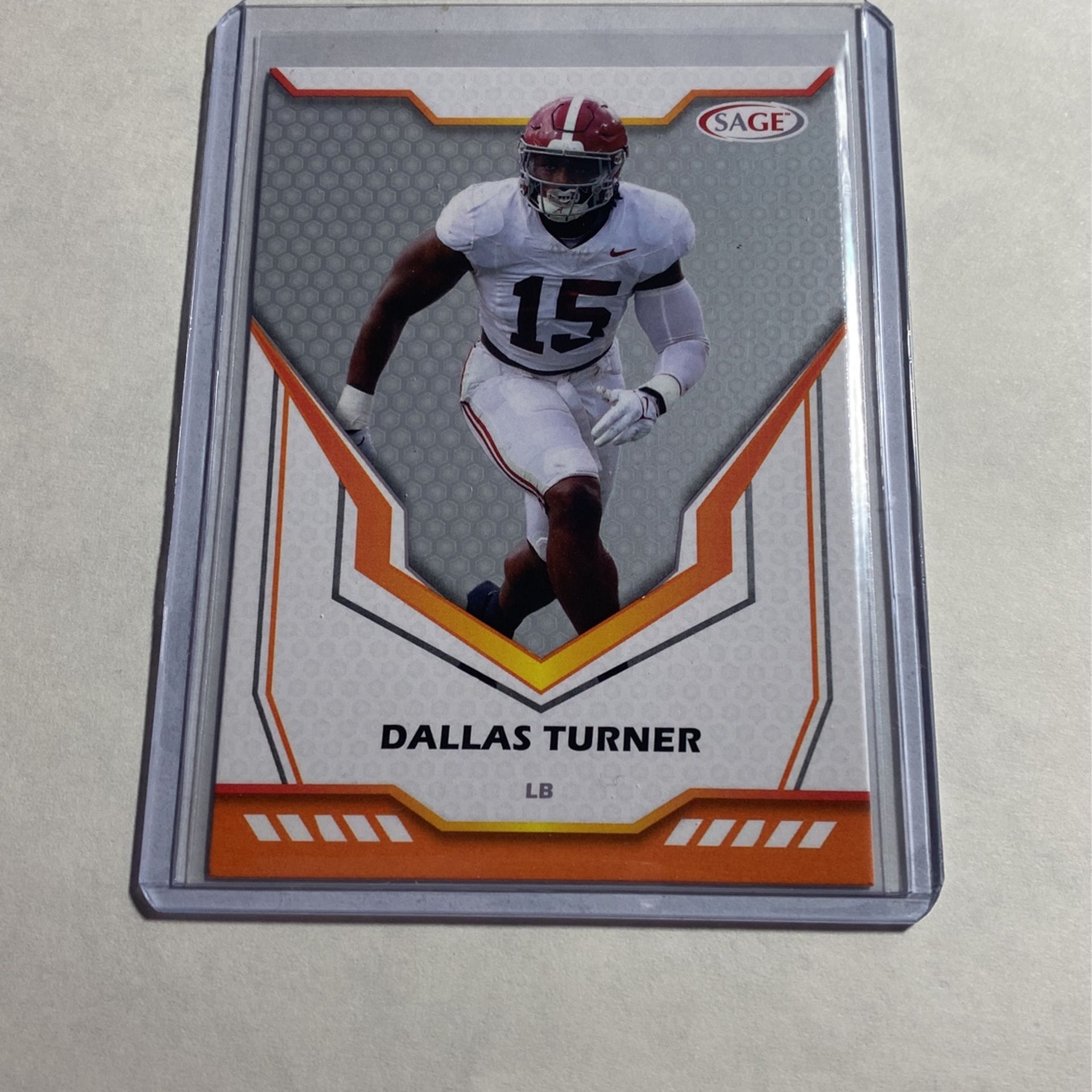 Dallas Turner Rookie Football Card