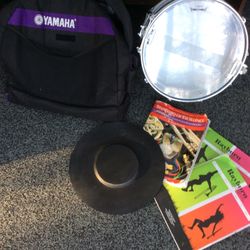 Yamaha Drum/Case/Books All Included