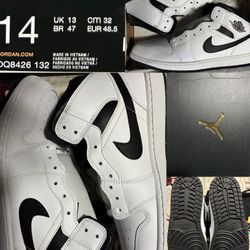 Jordan 1 Black And White