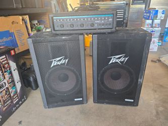 Mixer and speakers