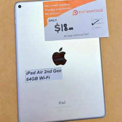 Apple IPad Air 2nd Gen 64gb Unlocked 