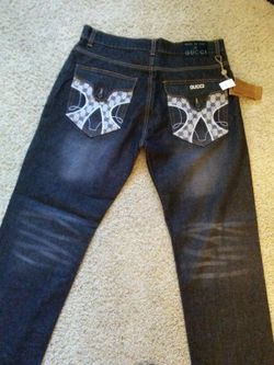 Black Gucci jeans