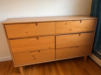 Wooden Double Dresser