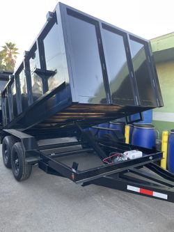 Smooth Dump Trailer In Stock 