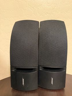 Bose 161 Speaker System Left + Right Speakers Black Bookshelf/Wall Mount