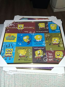 SpongeBob SquarePants, Yu-gi-yo, Whinnie the Pooh Framed Wall Art