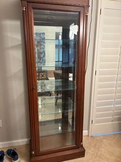 Brown hutch for sale