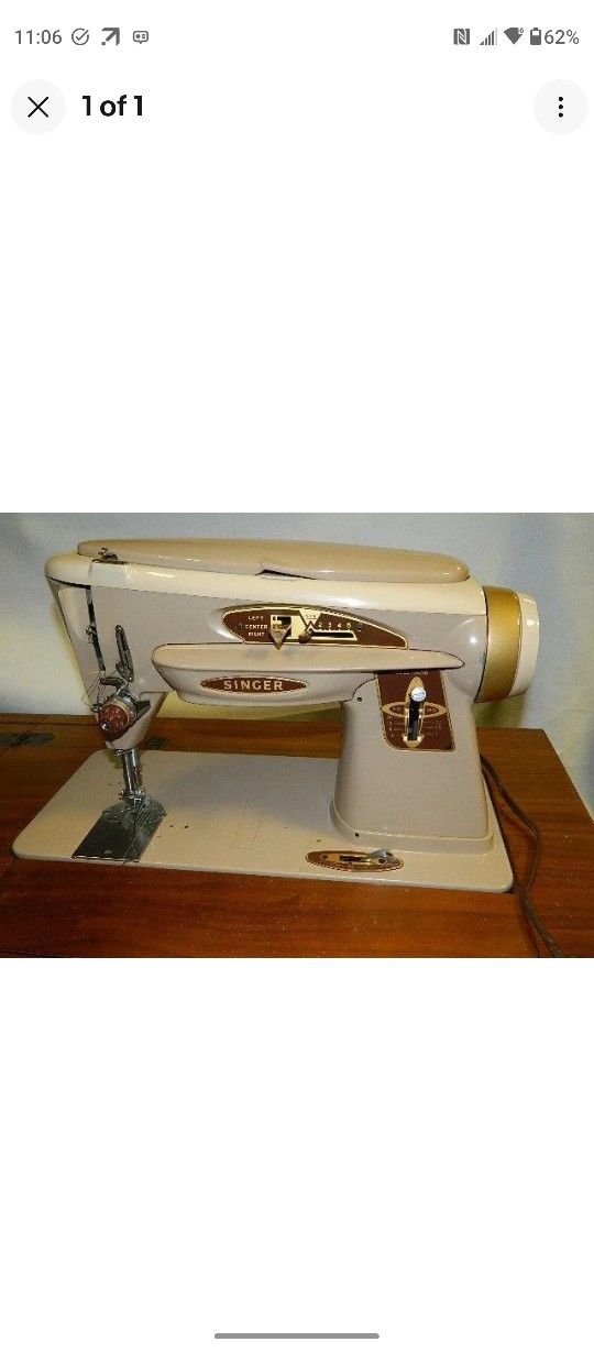 Nice Rocketeer Sewing Machine 500A 1961 Model !! Available Again!! Machine Only, No Cabinet . Accessories Included.