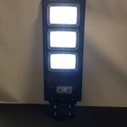 180 LED 90w solar dimmable wall street light PIR motion sensor outdoor garden lamp with Post