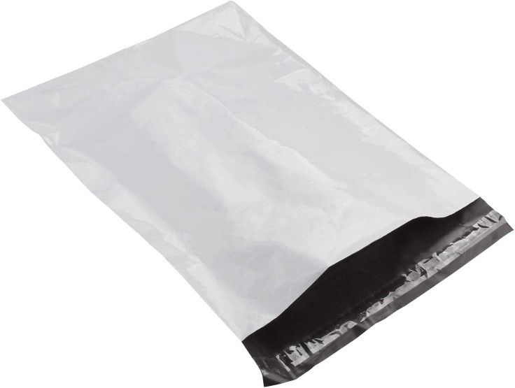 1000 Pcs 11x14 Poly Mailers Envelopes Shipping Bags for Clothing or Soft Items, Waterproof Tear-Proof White Self Seal Postal Bags