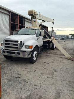 2006 f750 National boom truck