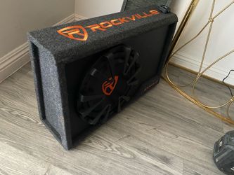 10 in pre amplified car sub woofer
