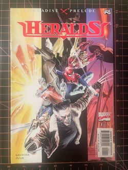 Paradise X: Heralds #1-3 Complete Set-bag and boarded