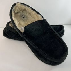Ugg - Australia Ascot Sheepskin Suede Slippers - Men’s Size 9