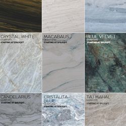 Premium Marble, Granite And Quartzite Slabs